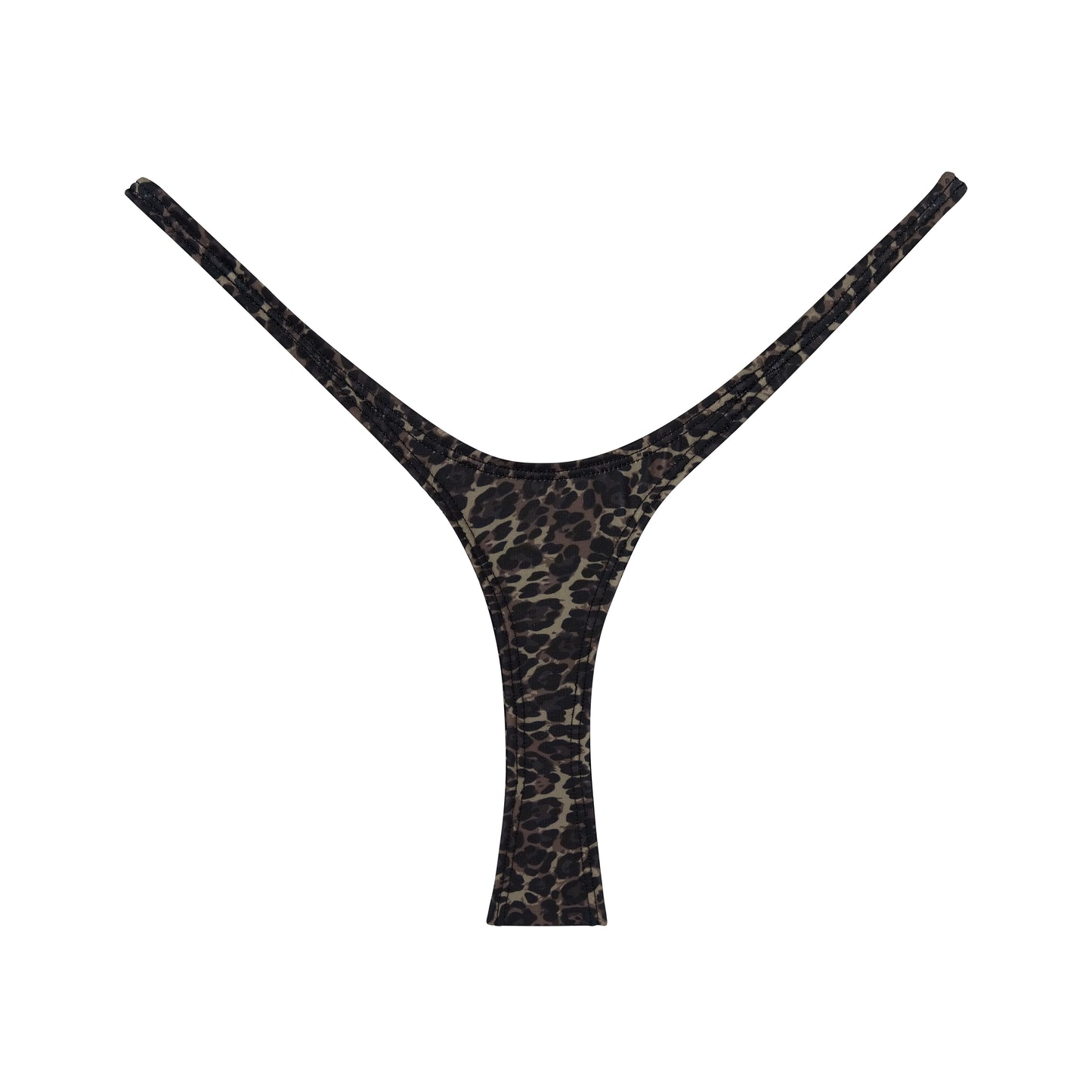 ILHABELA ONÇA - LEOPARD PRINT BIKINI THONG BOTTOMS