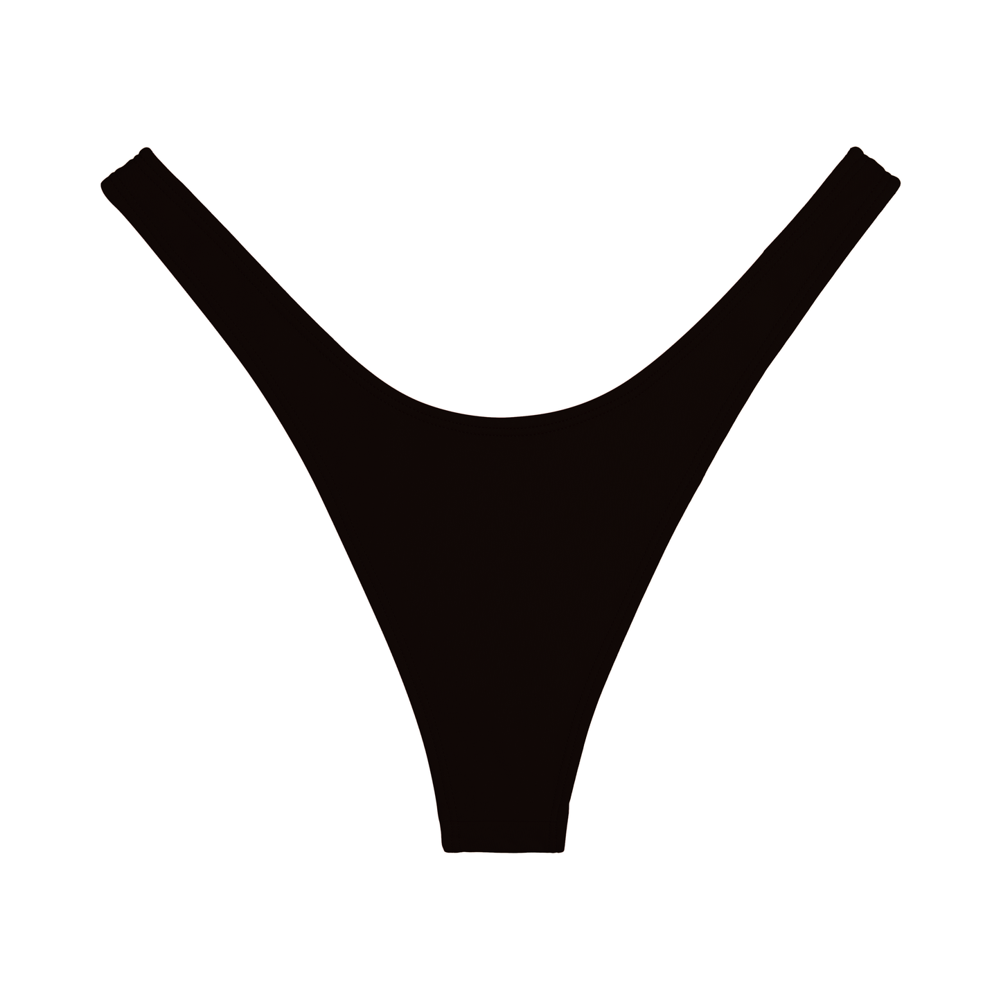 JUQUEHY BLACK - CHEEKY BIKINI BOTTOMS