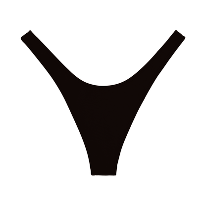 JUQUEHY BLACK - CHEEKY BIKINI BOTTOMS