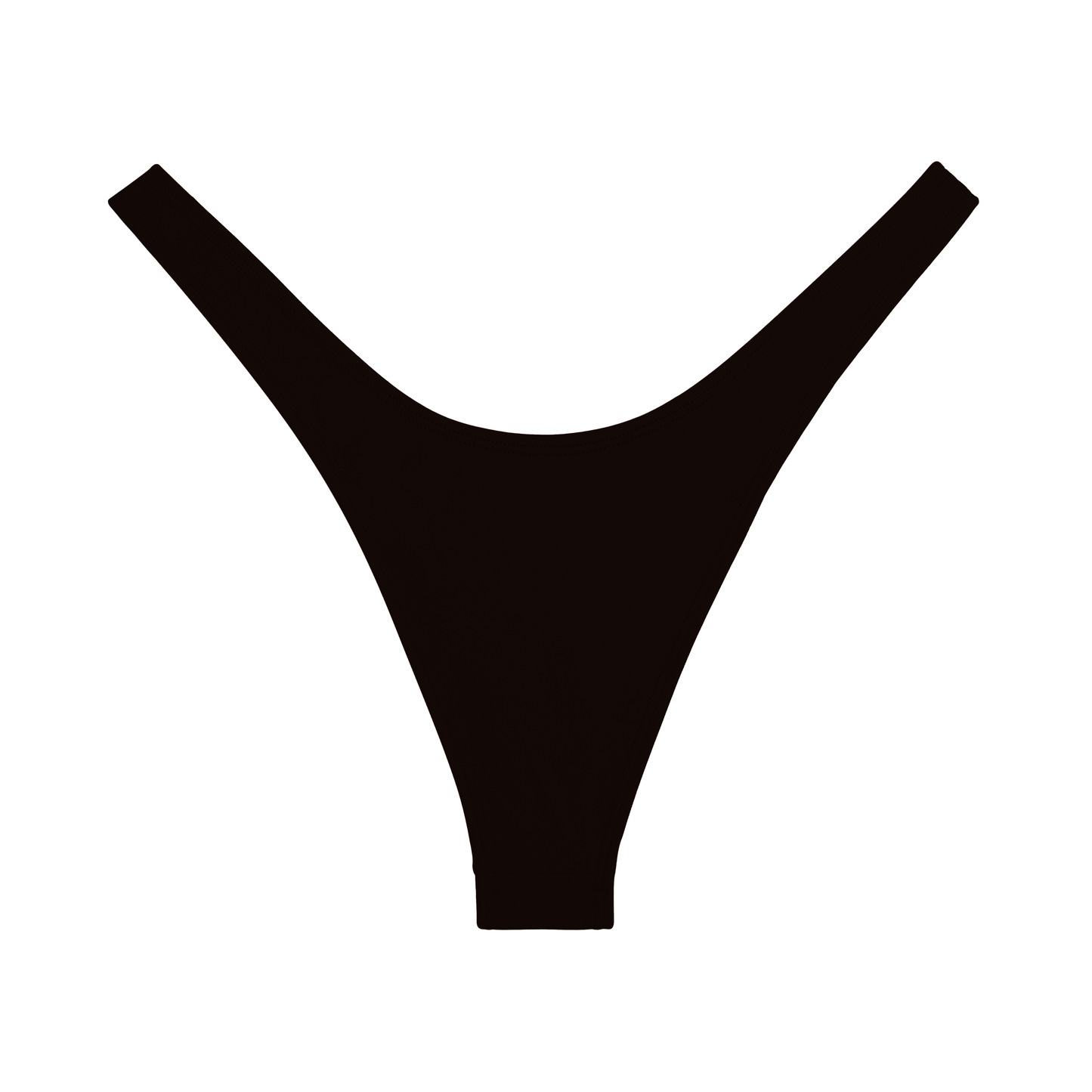JUQUEHY BLACK - CHEEKY BIKINI BOTTOMS